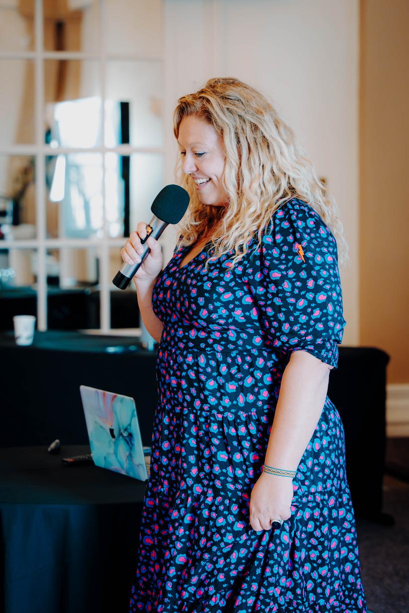 Katie Brockhurst, digital wellbeing speaker and founder of The Attention Experiment
